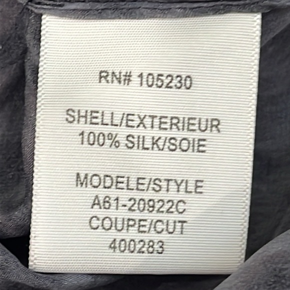 Joie Joann Grey Blue Purple Leopard Oversized size M - Picture 8 of 9